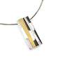 Audar hanger zilver en goud P1628