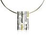 Audar hanger zilver en goud P1667
