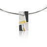 Audar hanger zilver en goud P1905