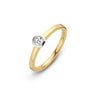 GG Briljant ring 1 x 0.11 crt H/Si 607010002