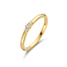 Geelgouden actie ring 607239901