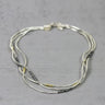 Jeh Jewels collier buisjes 3rijig 19881