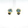 Margoni oorknoppen Aquamarijn London Blue Topaas WAS4952