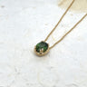 Romance collier Bath COL4261 Geel Goud