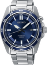 Seiko herenhorloge staal kinectic SKA783P1 Zilverkleurig