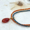 Stones in Style 2 rjen london blue oranje zirkoon N-23-22534 go