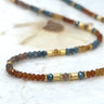 Stones in Style collier citrien, kyaniet, granaat N-23-13688 go