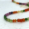 Stones in Style edelsteen collier bont 3mm N-23-30426 go Bonte kleuren