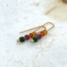 Stones in Style oorhaken recht bonte kleuren E-23-60426