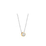 TI SENTO - Milano Collier 3845ZY Wit met geel verguld