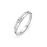 WG Briljant ring 3 x 0.025 crt H/Si 657070021