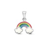 Zilveren hanger regenboog 13.36208