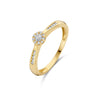 Blush Diamonds ring 1632YDI geelgoud