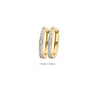 Blush oorknoppen 7234BZI yellow gold
