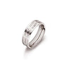 Boccia Titanium ring met diamant 0151-01