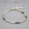Jeh Jewels armband geoxideerd zilver/goldfilled 17710