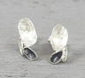 Jeh Jewels oorknopjes zilver geoxideerd 19906