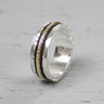 Jeh Jewels ring zilver met goldfilled losse ring 18483