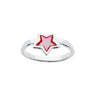 Lilly kindersieraden ring roze ster 111.4018