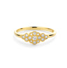 Miss Spring ring The Duchess MSR744 Geel Goud