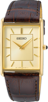 Seiko bruin leer herenhorloge SWR064P1