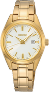 Seiko double dameshorloge SUR632P1 Goudkleurig