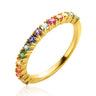 Zinzi aanschuifring regenboog ZIR2170