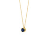 Blush Birthstone collier saffier september 3200YBS september geelgoud