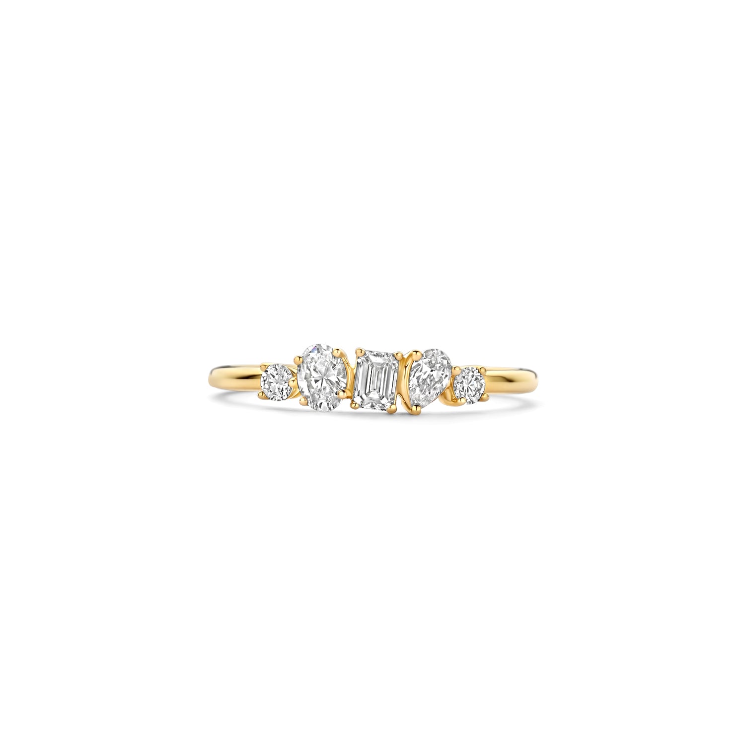 BlushLabDiamondsring5steensLG1032YGoud__2