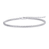 Gisser Jewels armband bolle venetiaan schakel BC014 Gerhodineerd Zilver