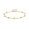 Gouden armband met bolletjes 40.26530