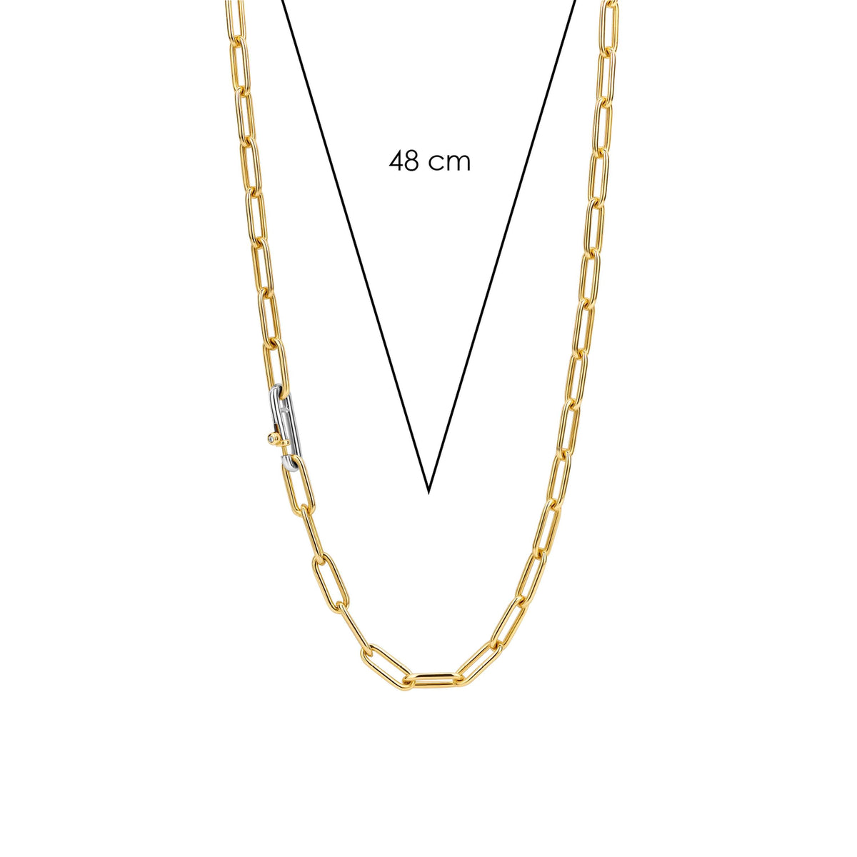 TISENTOMilanocollier3947SYZilvergeelgoudverguld__5