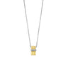 TI SENTO collier verguld 34057ZY Zilver geel verguld