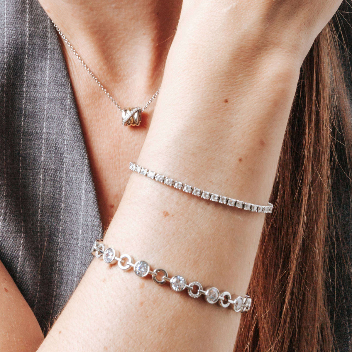 TiSentoarmbandmetzirconia23054ZIZilver__3