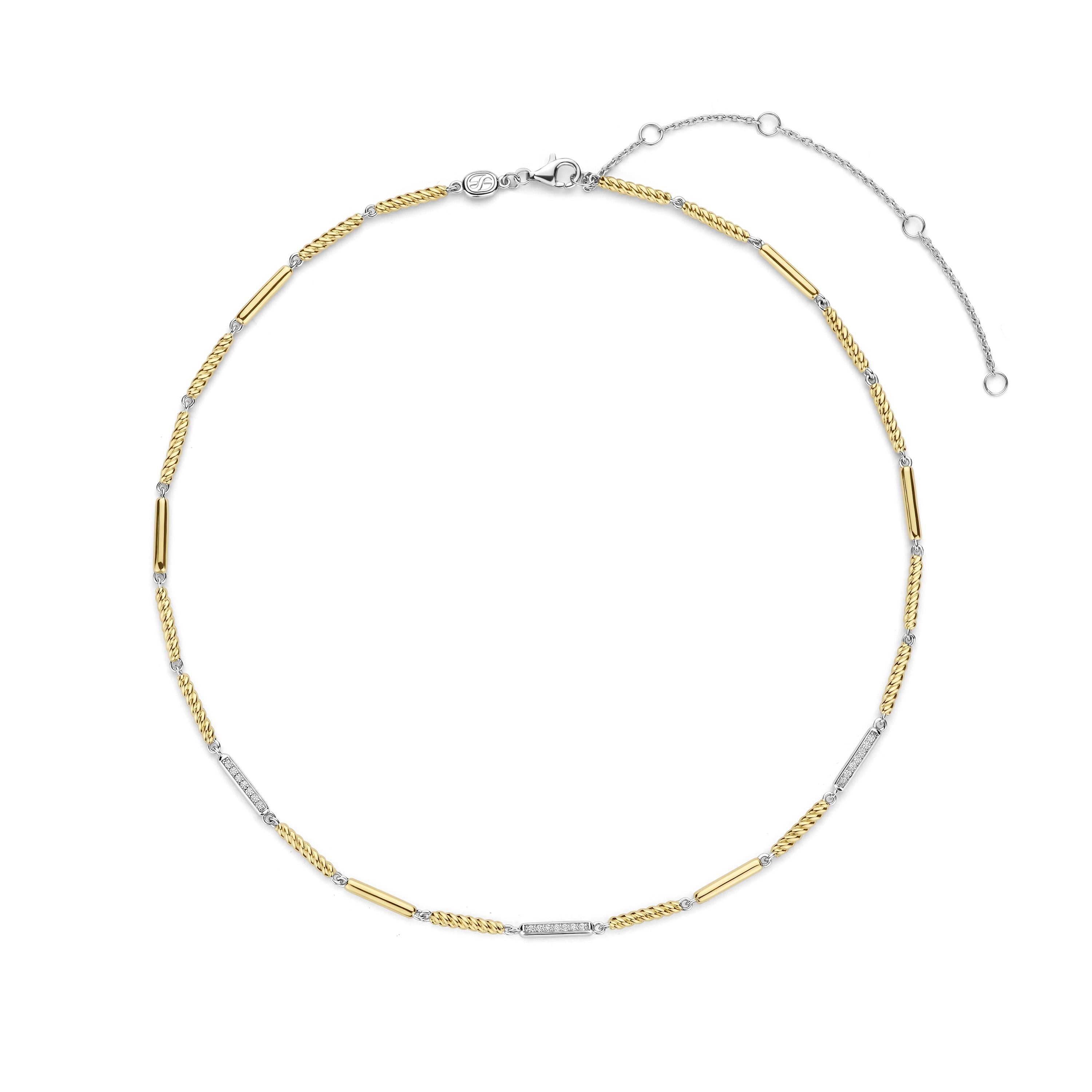 TiSentocollier34088ZYZilvergeelverguld__3