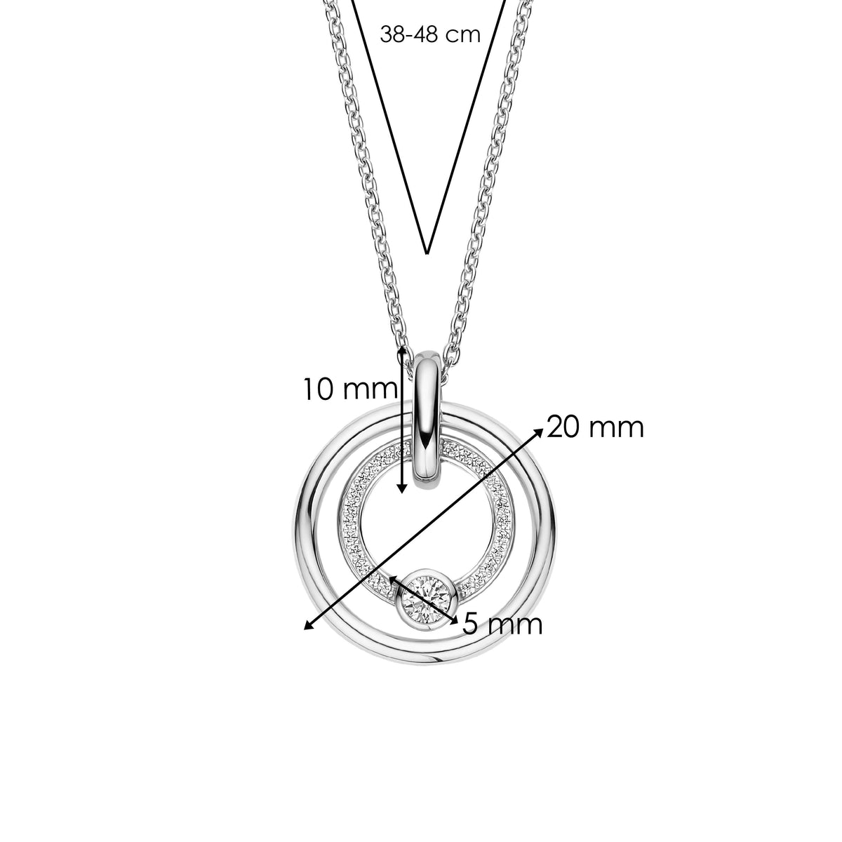 TiSentocollierzirconia34056ZI_42Zilver__5