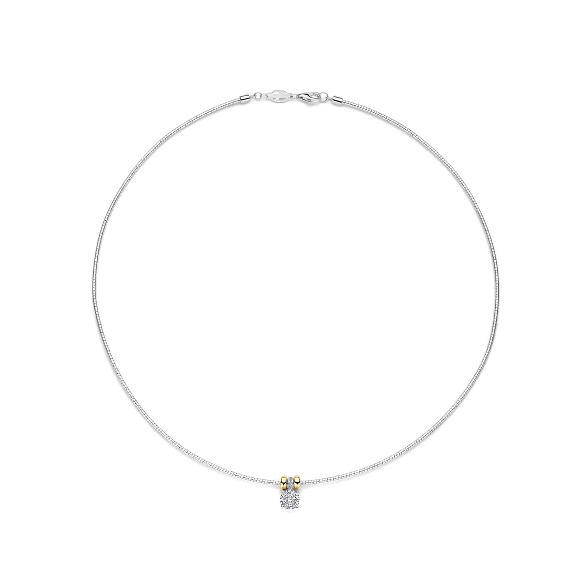 TiSentoomegacolliermetbicolorhanger34142ZYZilver__2