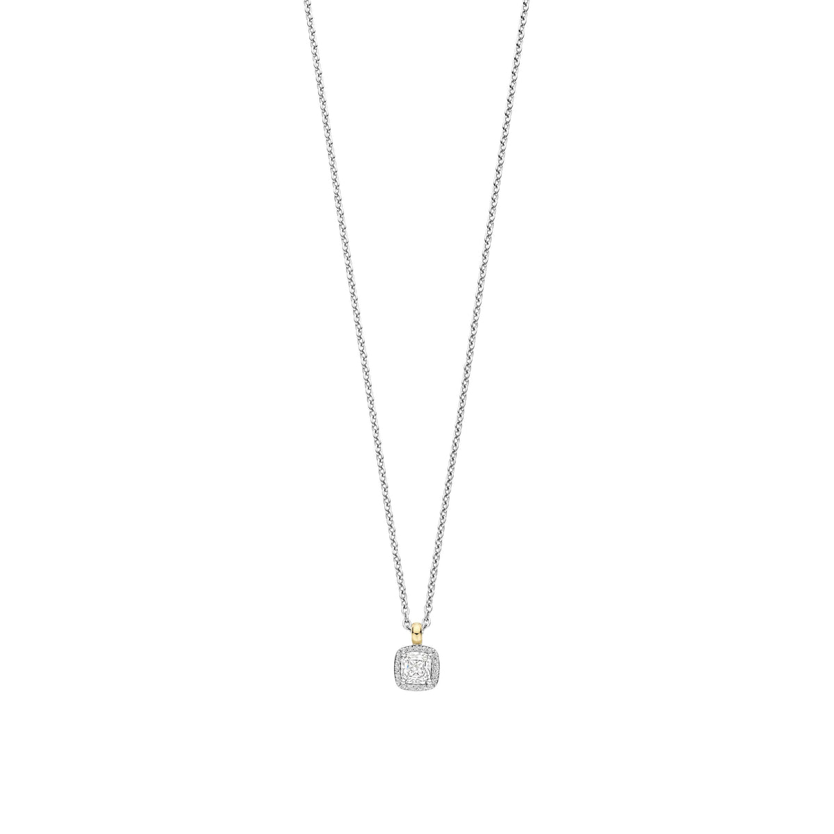 TiSentoverguldcollier34103ZY_42Zilvergeelverguld__1