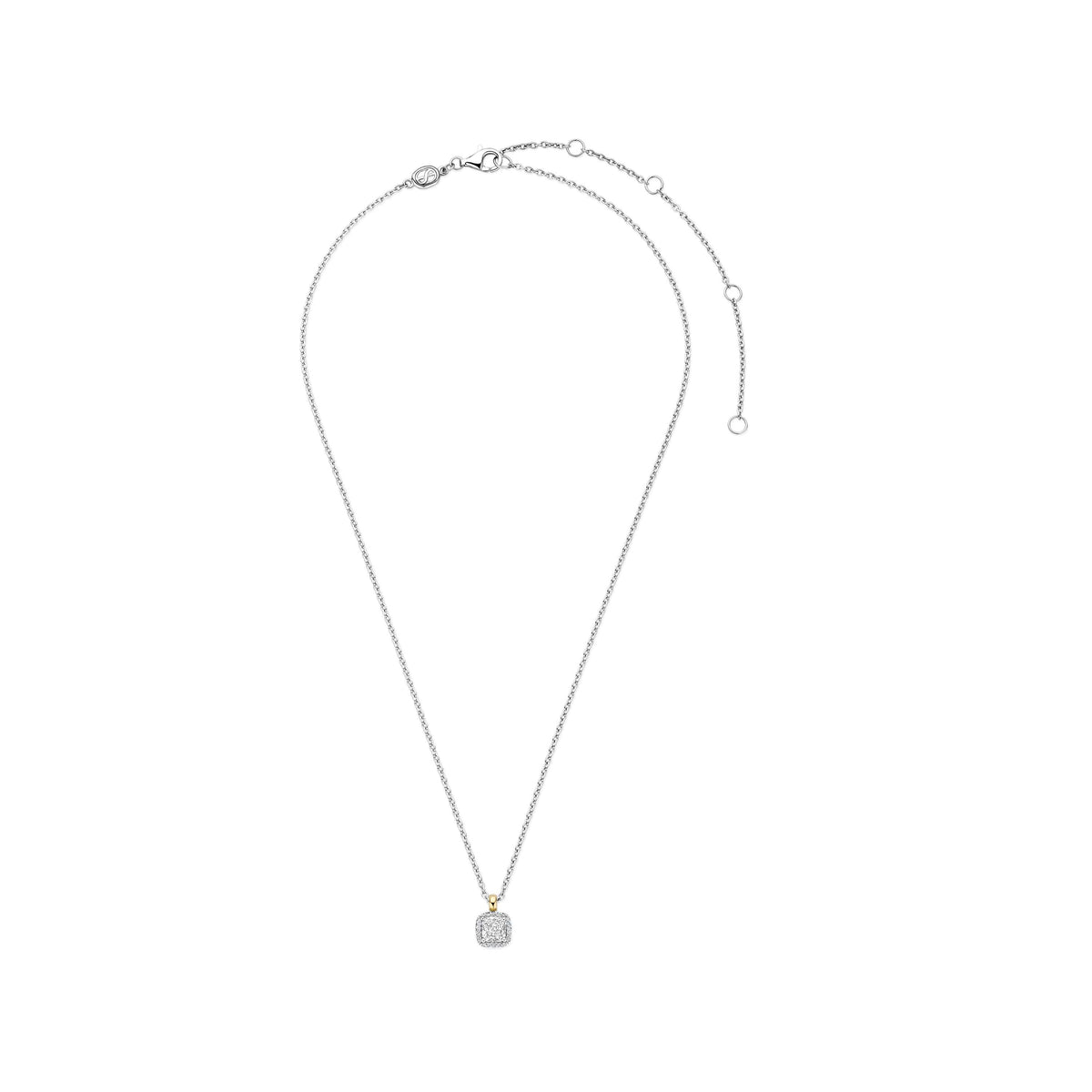 TiSentoverguldcollier34103ZY_42Zilvergeelverguld__2