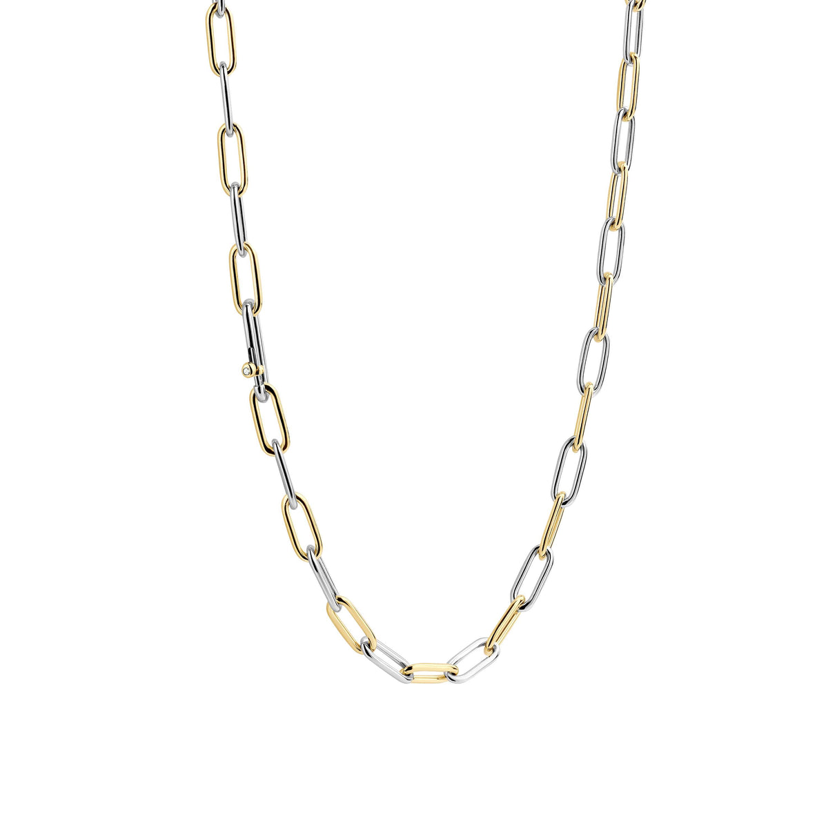 TiSentoverguldcollier3947BI_48Zilvergeelverguld__2