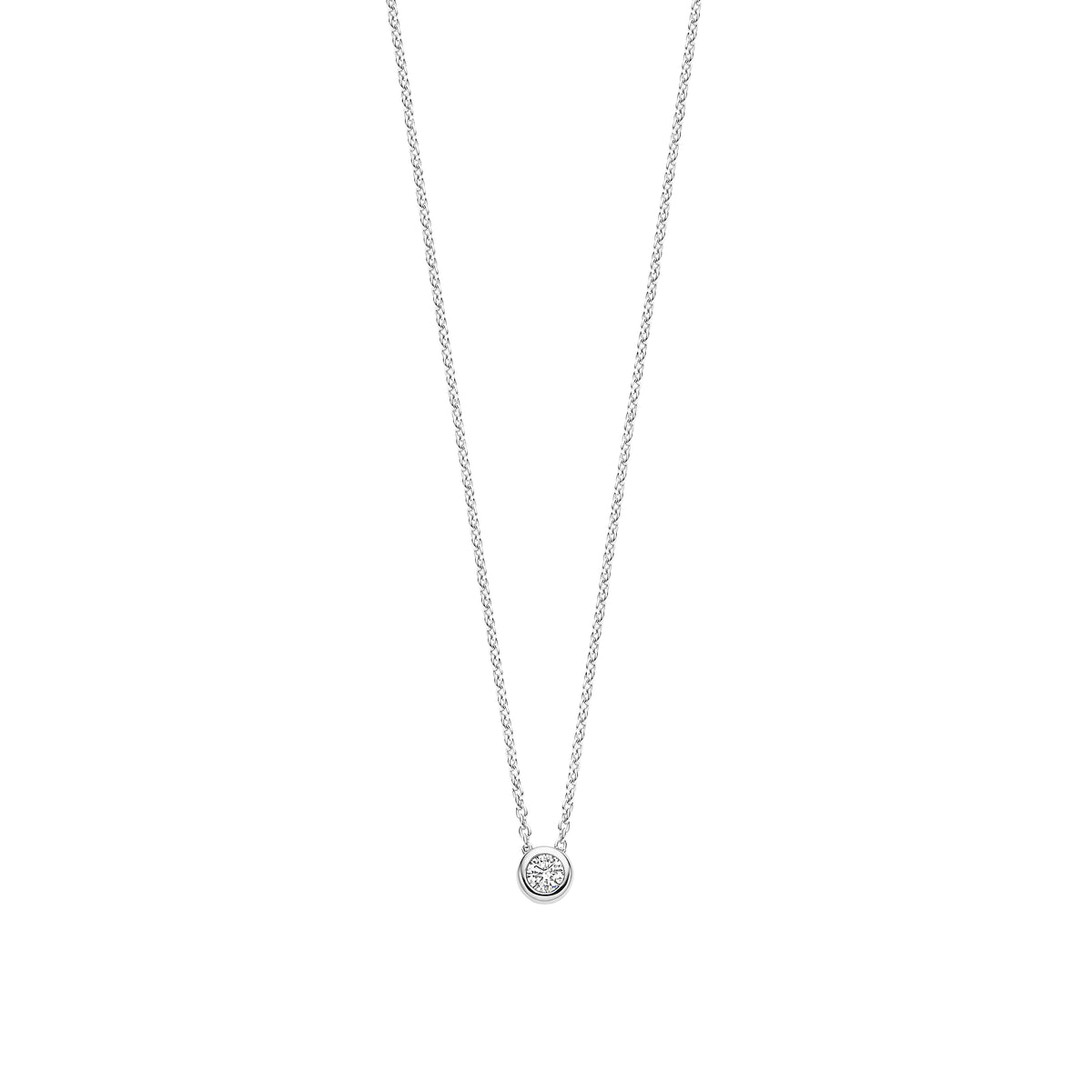 TiSentozilverencollier34124ZI_42Zilver__1