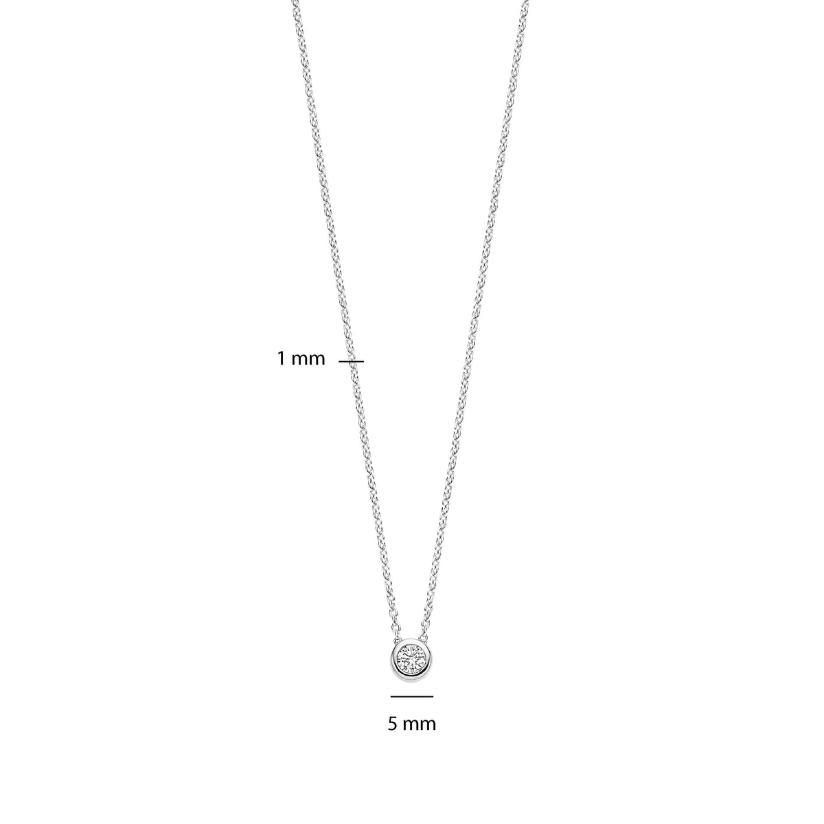 TiSentozilverencollier34124ZI_42Zilver__3