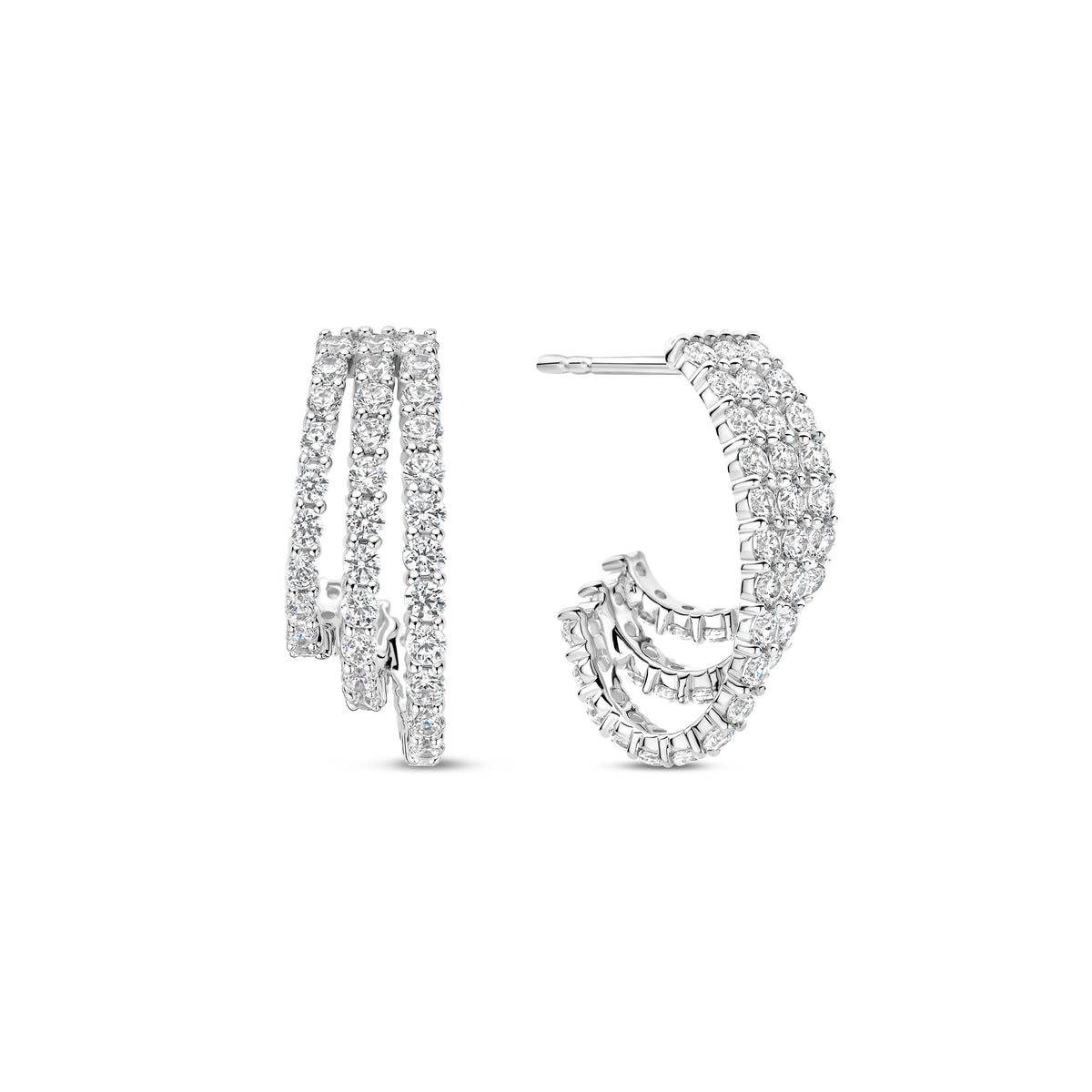TiSentozilverenoorstekers3rijzirconia78069ZIZilver__1