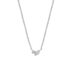 Witgouden collier met diamant en marquise 41.06223  U548