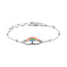 Zilveren armband regenboog 13.36621