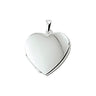 Zilveren hanger medallion hart 10.05531