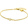Zinzi armband verguld koord met zirkonia ZIA2461Y