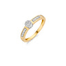 Blush Diamonds ring 1624BDI Geel en Wit Goud