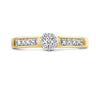 Blush Diamonds ring 1624BDI/54