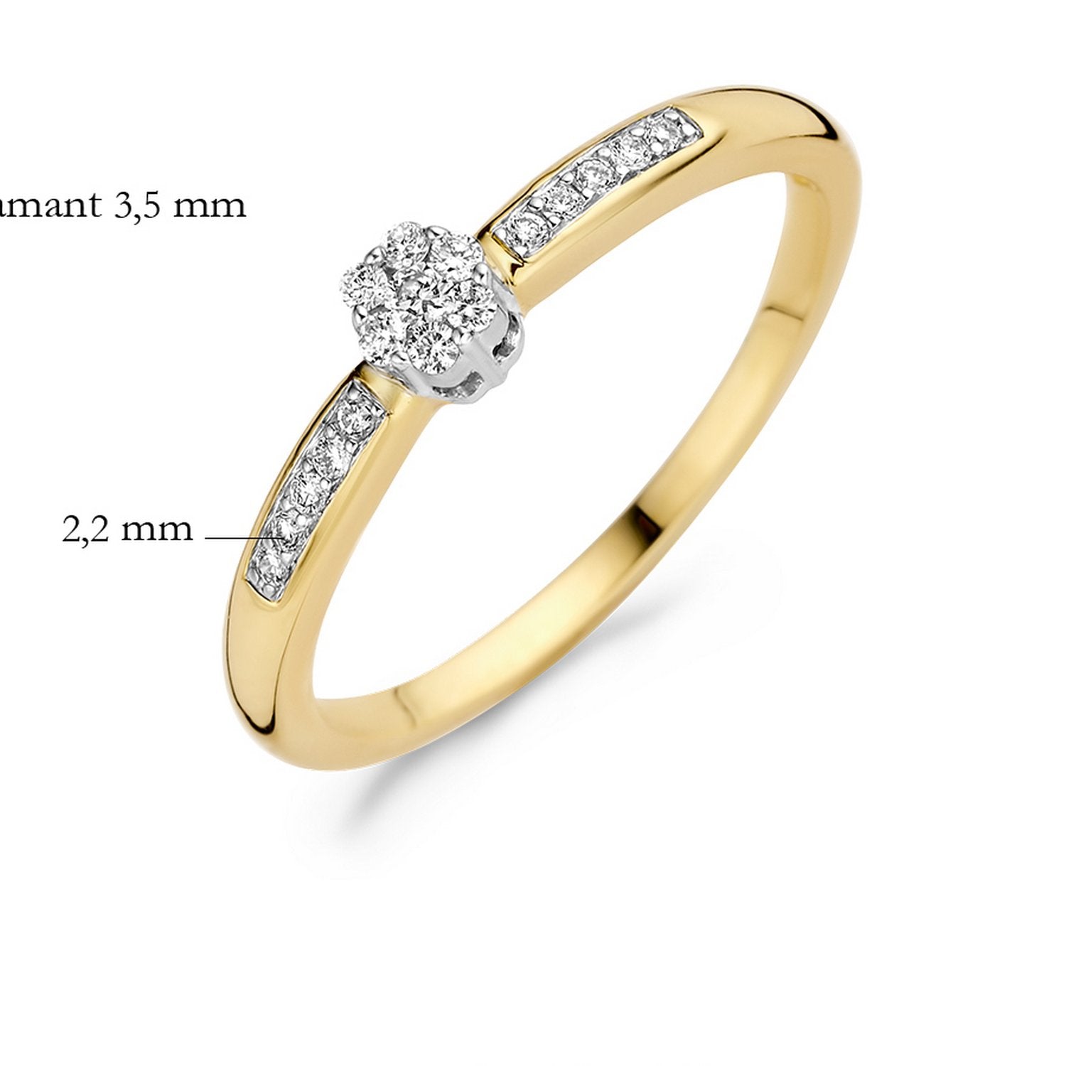 Blush Diamonds ring 1625BDI/54